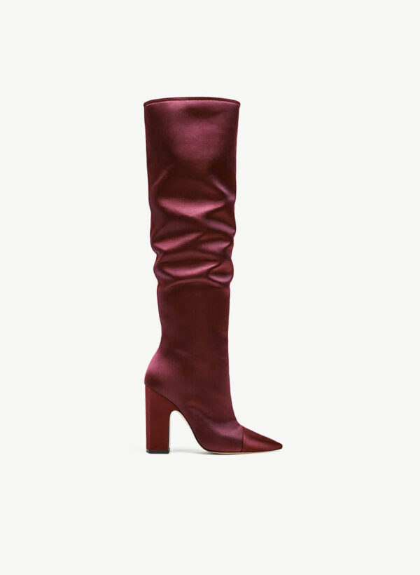 Satin Boots With Many Options