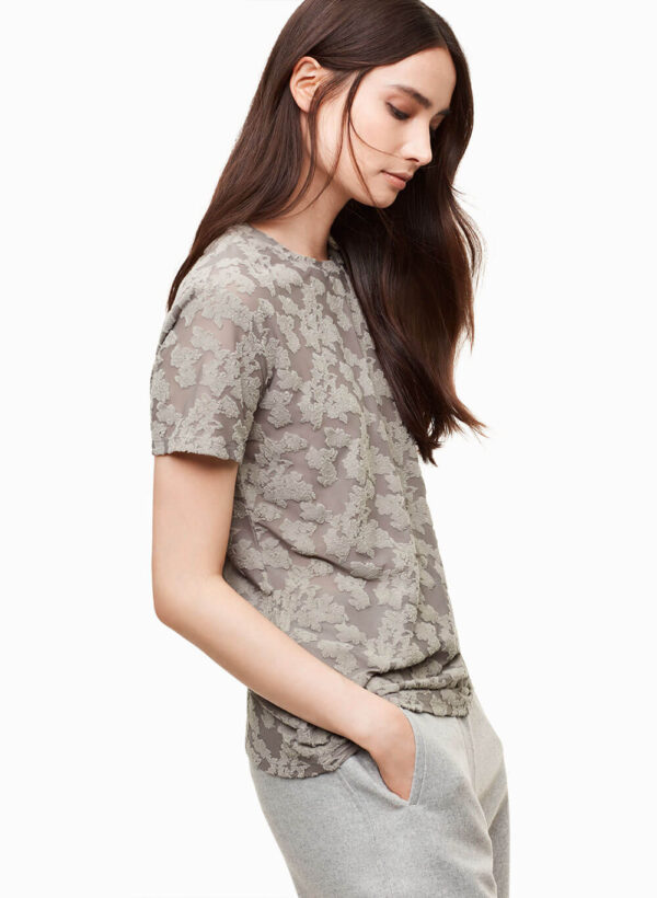 Grey Lace Blouse – Bild 3