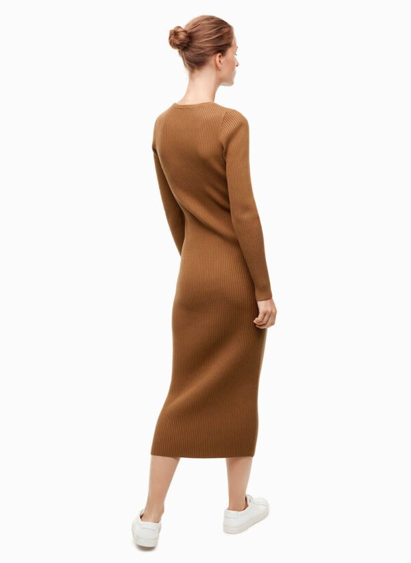 Streep Brown Dress – Bild 2